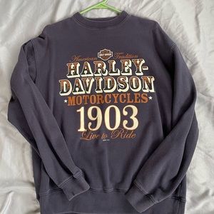 Men’s Medium Genuine Harley Davidson sweatshirt